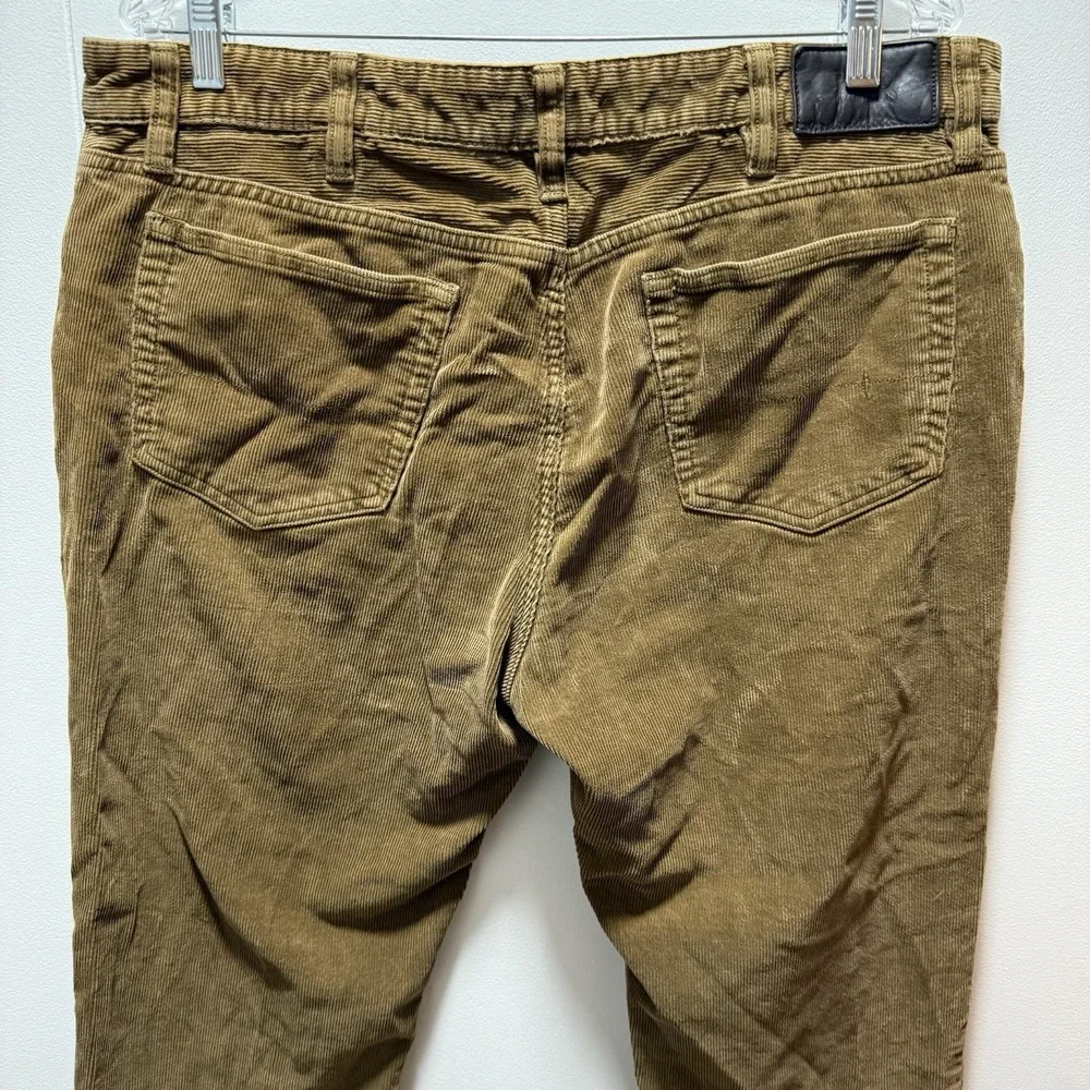 Ralph Lauren Polo Straight Fit Corduroy Pants Men's‎ Size 36x29 Brown